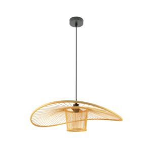 Colgante Bambu Dylan Negro/natural